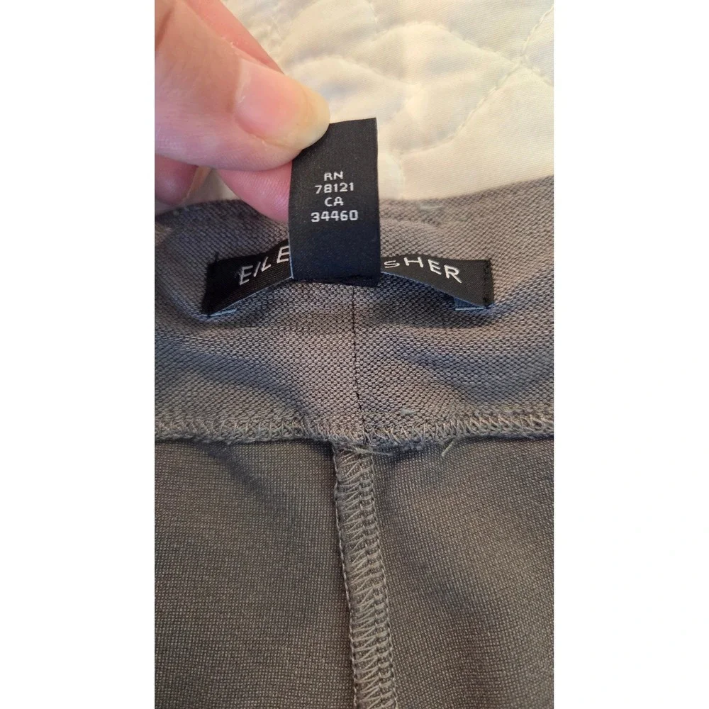 Eileen‎ Fisher Leggings Slim Tapered Stretch Gray Minimalist Plus Size 2X